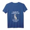 Damen Dalmatiner Glitzer Hundehalter T-Shirt mit V-Ausschnitt – Lustiges Geschenk für Hundebesitzerinnen, Geburtstag & Weihnachten