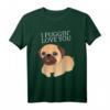 I Puggin' Love You - Lustiges Valentinstag Mops Hund Spruch T-Shirt mit niedlicher Hunde Illustration, perfektes Geschenk für Hundefreunde & Partnersuche