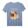 I Puggin' Love You - Lustiges Valentinstag Mops Hund Spruch T-Shirt mit niedlicher Hunde Illustration, perfektes Geschenk für Hundefreunde & Partnersuche