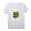 Hund Bulldog Terrier Rottweiler Begleiter T-Shirt - Humorvolles Design 'touch at own risk' für Hundeliebhaber und Hundebesitzer