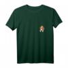 Damen Beagle Hund in der Tasche Brusttasche T-Shirt mit V-Ausschnitt – Lustiges Hunde-Design für Hundehalterinnen & Hundesportfans