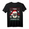 Mops Frohe Waunachten T-Shirt Weihnachten Hund Xmas - Lustiges Hundemotiv-Shirt für Mops-Liebhaber und Hundeliebhaber als Weihnachtsgeschenk