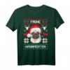 Mops Frohe Waunachten T-Shirt Weihnachten Hund Xmas - Lustiges Hundemotiv-Shirt für Mops-Liebhaber und Hundeliebhaber als Weihnachtsgeschenk