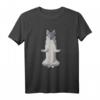 Yoga Hund Västgötaspets T-Shirt – Lustiges Geschenk für Hundeliebhaber und Herrchen/Frauchen mit Humor