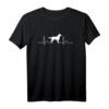 Kleiner Münsterländer Herzschlag T-Shirt – Das perfekte Geschenk für Hundeliebhaber, Züchter und Münsterländer Fans
