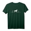 Kleiner Münsterländer Herzschlag T-Shirt – Das perfekte Geschenk für Hundeliebhaber, Züchter und Münsterländer Fans
