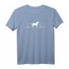 Kleiner Münsterländer Herzschlag T-Shirt – Das perfekte Geschenk für Hundeliebhaber, Züchter und Münsterländer Fans