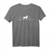 Kleiner Münsterländer Herzschlag T-Shirt – Das perfekte Geschenk für Hundeliebhaber, Züchter und Münsterländer Fans