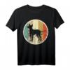 Retro Vintage Grunge Style Prager Rattler Hunde T-Shirt – Klassisch geschnitten, doppelt genähter Saum