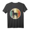 Retro Vintage Grunge Style Prager Rattler Hunde T-Shirt – Klassisch geschnitten, doppelt genähter Saum