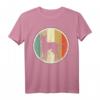 Retro Vintage Grunge Style Prager Rattler Hunde T-Shirt – Klassisch geschnitten, doppelt genähter Saum