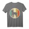 Retro Vintage Grunge Style Prager Rattler Hunde T-Shirt – Klassisch geschnitten, doppelt genähter Saum