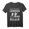 Mein Landseer ist mein bester Freund - Hundesprüche T-Shirt für Landseer-Liebhaber, Hundetrainer & Familien
