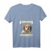 Damen 40 Geburtstag T-Shirt mit V-Ausschnitt – Perfektes Tibet Spaniel Geschenk für Hundeliebhaberinnen und Tibet Spaniel Papas
