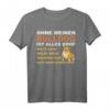 Bulldogge Hund Herrchen & Frauchen T-Shirt – Geschenkidee zu Weihnachten, Geburtstag, Muttertag & Vatertag für Bulldoggen-Liebhaber