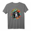 Deutscher Wachtelhund Jagd Jagdhunde Hundeportrait T-Shirt – Perfektes Geschenk für Hundeliebhaber, Jäger und Züchter