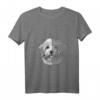 Damen T-Shirt mit Hundemotiv – He Is Your Friend Your Partner Your Dog, Perfekt für Hundenarren und Hundebesitzer als Geschenk