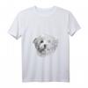 Damen T-Shirt mit Hundemotiv – He Is Your Friend Your Partner Your Dog, Perfekt für Hundenarren und Hundebesitzer als Geschenk