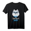 Lustiges Hunde Papa Geschenk für Samojede Liebhaber - Herrchen T-Shirt für Hundebesitzer, Vatertag & Weihnachten