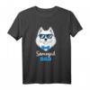 Lustiges Hunde Papa Geschenk für Samojede Liebhaber - Herrchen T-Shirt für Hundebesitzer, Vatertag & Weihnachten
