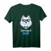 Lustiges Hunde Papa Geschenk für Samojede Liebhaber - Herrchen T-Shirt für Hundebesitzer, Vatertag & Weihnachten