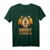 Lustiges Siberian Husky Hund Papa T-Shirt – Perfekt für Husky-Liebhaber, Hundebesitzer & Gassi-Gänger