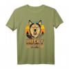Lustiges Siberian Husky Hund Papa T-Shirt – Perfekt für Husky-Liebhaber, Hundebesitzer & Gassi-Gänger