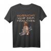Vorsicht vor dem Frauchen Deutscher Boxer Hunde Hundehalter T-Shirt – Lustiges Hundespruch Shirt für Boxer-Fans und Hundehalter