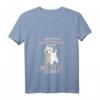 Damen West Highland White Terrier Glitzer Westie Hund Frauchen T-Shirt mit V-Ausschnitt – Perfekt als Geschenk für Hundeliebhaberinnen, Mama & Frauchen