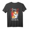 Corgi Mama Welsh Corgi Pembroke Hundemama T-Shirt – Süßes Geschenk für Hundeliebhaber, Hundemütter & Tierfreunde, perfekt für Geburtstag, Weihnachten & Muttertag