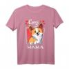Corgi Mama Welsh Corgi Pembroke Hundemama T-Shirt – Süßes Geschenk für Hundeliebhaber, Hundemütter & Tierfreunde, perfekt für Geburtstag, Weihnachten & Muttertag