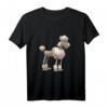 Lustiges Pudel Comic Hund Geschenk T-Shirt - Witziges Design für Hundeliebhaber, Kinder und Erwachsene als Geschenk zu Weihnachten, Ostern & Geburtstag