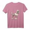 Lustiges Pudel Comic Hund Geschenk T-Shirt - Witziges Design für Hundeliebhaber, Kinder und Erwachsene als Geschenk zu Weihnachten, Ostern & Geburtstag