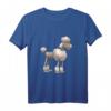 Lustiges Pudel Comic Hund Geschenk T-Shirt - Witziges Design für Hundeliebhaber, Kinder und Erwachsene als Geschenk zu Weihnachten, Ostern & Geburtstag