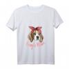 Damen Beagle Mom Hund Beagle Geschenk T-Shirt mit V-Ausschnitt - Lustige Geschenkidee für Hunde-Mamas und Beagle-Liebhaberinnen