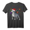 Lustiges Weihnachts-T-Shirt mit Pitbull Hund Motiv – Perfektes festliches Geschenk für Hundeliebhaber und Familien