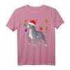 Lustiges Weihnachts-T-Shirt mit Pitbull Hund Motiv – Perfektes festliches Geschenk für Hundeliebhaber und Familien
