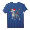 Lustiges Weihnachts-T-Shirt mit Pitbull Hund Motiv – Perfektes festliches Geschenk für Hundeliebhaber und Familien