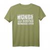 Humorvolles Hundespruch T-Shirt: Hunde weil Menschen scheiße sind - Perfekt für Hundeliebhaber, Hundetrainer & als Geschenk zum Geburtstag