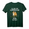 Shiba Inu Glitzer Hundehalter Geschenk T-Shirt - Lustiges Gassi Outfit für Hundeliebhaber & Shiba Inu Fans, perfekt für Geburtstage & Weihnachten