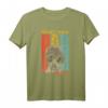 Best Dog Dad Ever Hundepapa T-Shirt im Retro & Vintage Look – Perfekt als Geschenk für Hundeliebhaber, Hundehalter & Labrador Besitzer zu Vatertag & Geburtstag