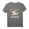 Offizielles Schlafshirt mit Jack Russel Terrier - Bequemes Hundeschlafoutfit für Hundehalter, Tierliebhaber und als Geschenk