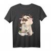 Mops Hund Ramen Kawaii Anime Stäbchen T-Shirt – Perfektes Geschenk für Weihnachten & Geburtstag für Anime- und Hundeliebhaber