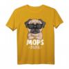 Mops Papa Hunde T-Shirt – Cooles Hundemotiv für Hundeliebhaber, Väter, Kinder & Freunde zum Geburtstag, Weihnachten & Vatertag