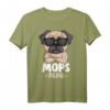 Mops Papa Hunde T-Shirt – Cooles Hundemotiv für Hundeliebhaber, Väter, Kinder & Freunde zum Geburtstag, Weihnachten & Vatertag