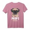 Mops Papa Hunde T-Shirt – Cooles Hundemotiv für Hundeliebhaber, Väter, Kinder & Freunde zum Geburtstag, Weihnachten & Vatertag