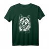 American Akita Portrait Hundeportrait T-Shirt für Hundeliebhaber & Züchter – Original Design für Hundeschule, Spaziergänge & Hundesport