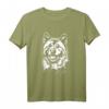 American Akita Portrait Hundeportrait T-Shirt für Hundeliebhaber & Züchter – Original Design für Hundeschule, Spaziergänge & Hundesport