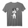 Sturer Mastín del Pirineo Hund T-Shirt – Lustiges Cartoon Motiv für Hundeliebhaber & Hundebesitzer mit Dickkopf