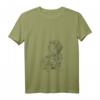 Damen Dackel Hund Rauhaardackel T-Shirt mit V-Ausschnitt - Perfektes Geschenk für Dackel- und Hundeliebhaber